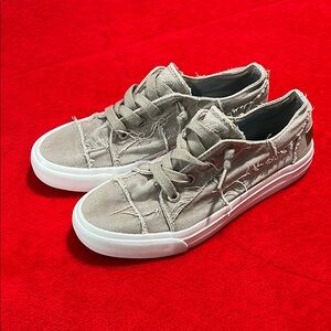 Tan Canvas Sneakers